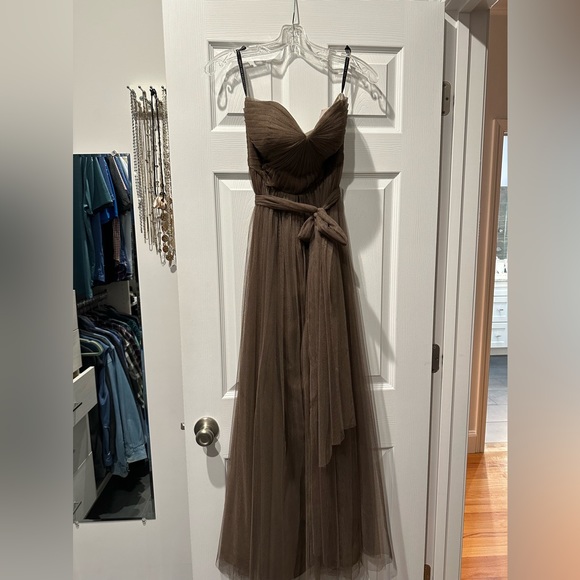 Jenny Yoo Dresses & Skirts - Chocolate brown Jenny Yoo maxi dress